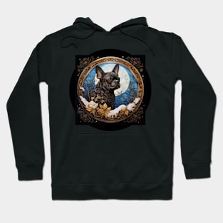 French Bulldog Illustration Hoodie